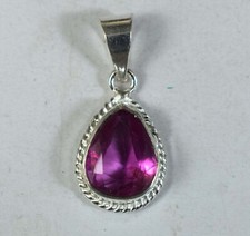 Natural 4.10 Carat Pear Padparadscha Pink Sapphire Gemstone Certified Pendant