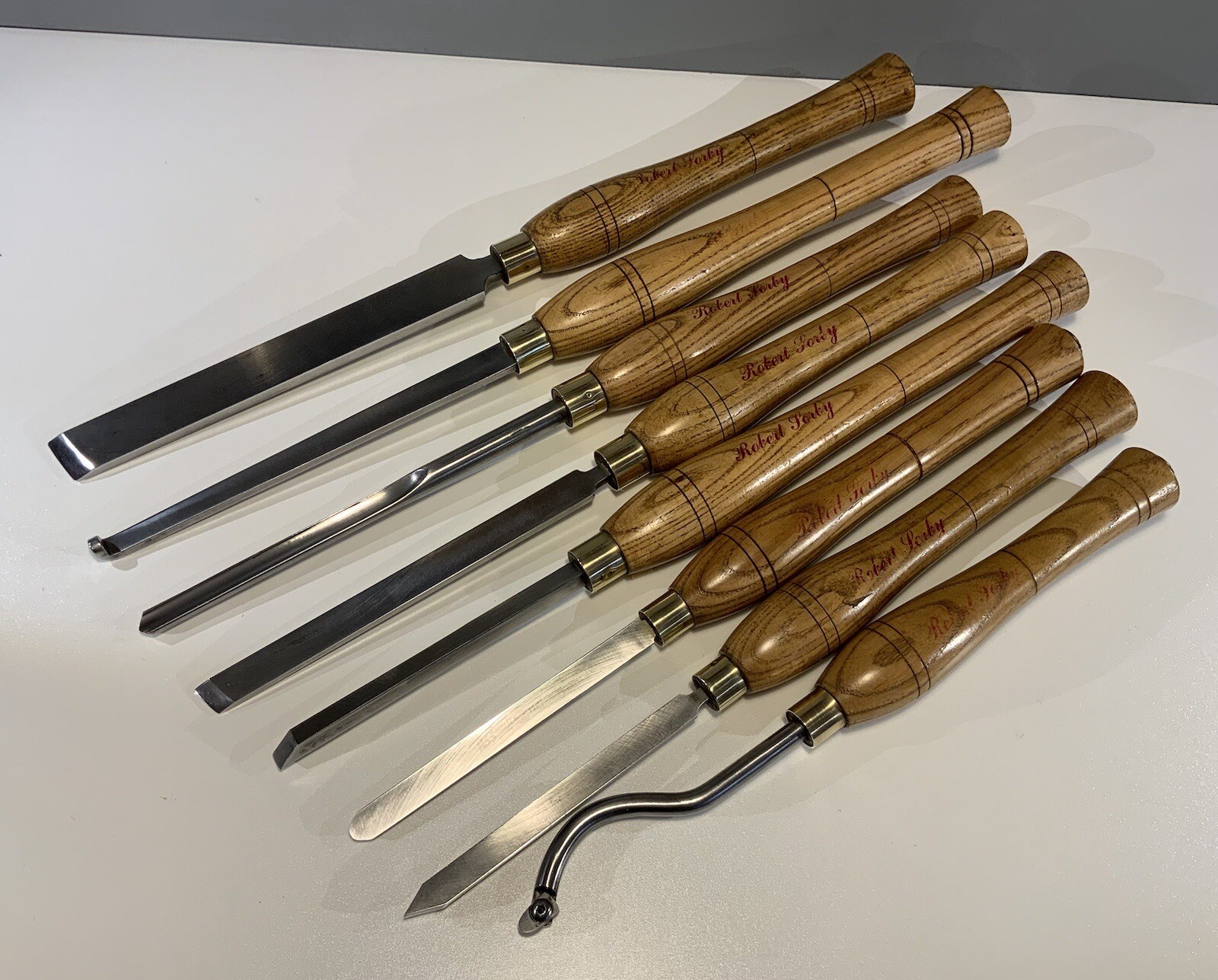 SET OF 8 ROBT SORBY OF SHEFFIELD HSS WOOD LATHE TURNING TOOLS GOUGES eBay