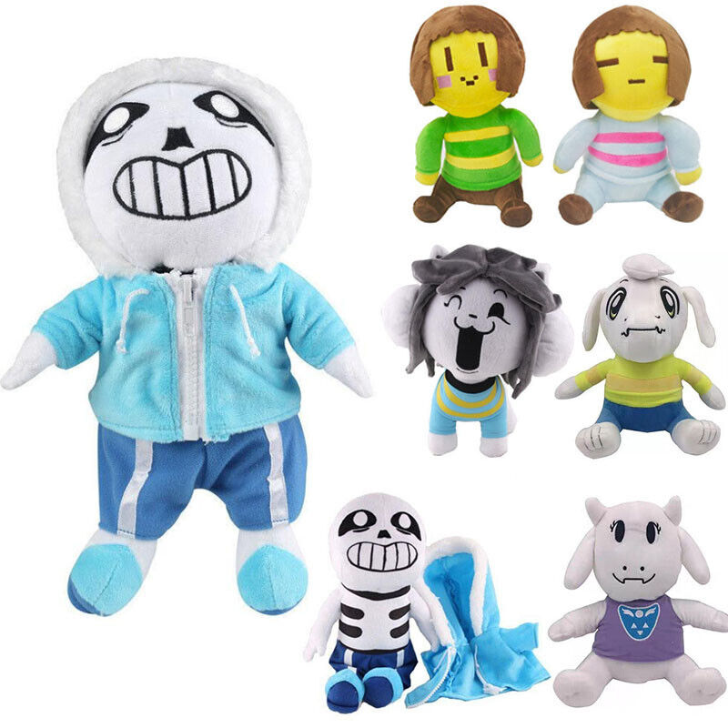 1pcs 23-30cm Undertale Plush Toy Doll Sans Papyrus Frisk Chara Temmie Plush  Stuffed Toys For Children Kids Gifts - Movies & Tv - AliExpress