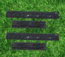 2Pcs for 1994-1996 Impala Ss Rear Quarter Panel Emblem 3D Letter  (Matt Black)