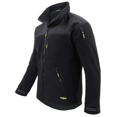 Legendfossil Fleece Jacket Outdoor Jacke Angel Jagd Sport Freizeit black schwarz