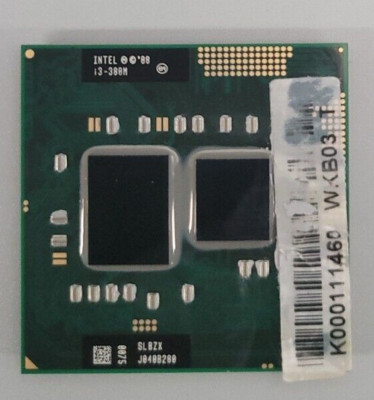 INTEL CORE PROCESSOR i3-380M@2.53GHz / MODEL SLBZX - Dual Core