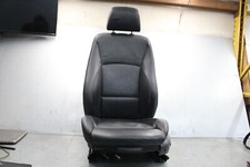 07-11 Bmw E90 E91 3-series Front Left Sport Seat Heated Black Leather Oem Lm67