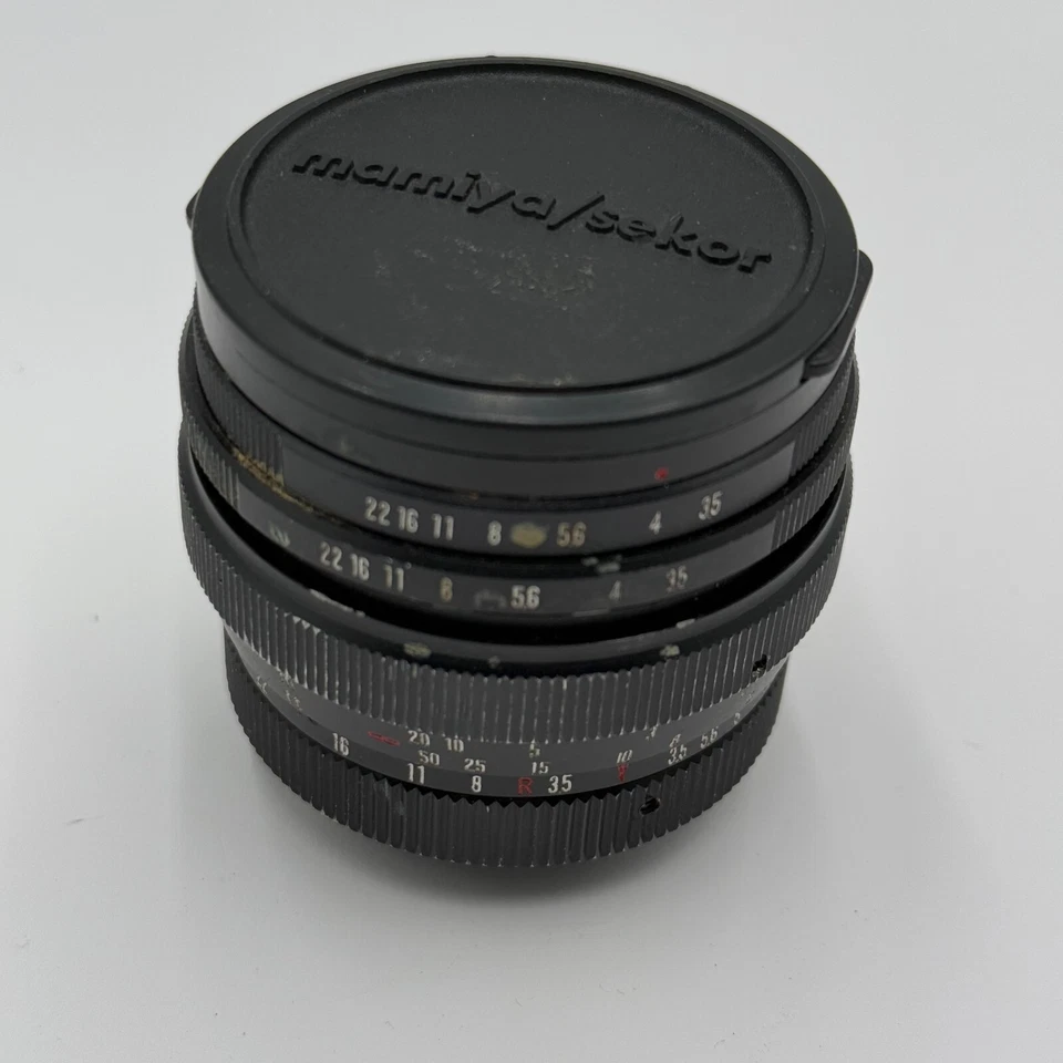 Cámara Vivitar gran angular f= 35 mm 1 3,5 lente vintage Mamiya Sekor Foto 2 de 4