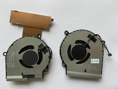Fan for HP Omen 15-DC 15-DC1000 Cpu Gpu Cooling Fan Set L30203-001 L30204-001
