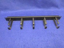 3 - Middle Atlantic HCM-1D Front Cable Manager 1-Space D-Rings 1 RU 19" Black