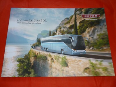 2019 Setra ComfortClass 500 Brochure Brochure Depliant Folleto