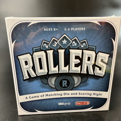 ROLLERS A Game of Matching Die & Scoring High USAopoly Strategy 2-5 Players New