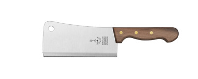 Fried. Herder GmbH Knochenspaltermesser mit Walnuss Griff, Klingenlänge 16 cm