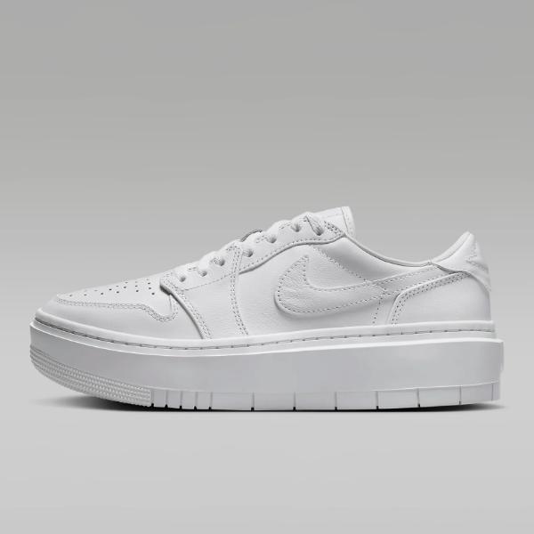 Nike Women's Air Jordan 1 Triple White新品 Nike Women's Air Jordan 1 Elevate Low Shoes 'Triple White' (DH7004
