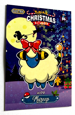 2024 POKEMON CHRISTMAS Collectoons Card #054 MAREEP Peru Special