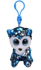 Ty Flippables 3inch Clip on Slush The Husky for sale online