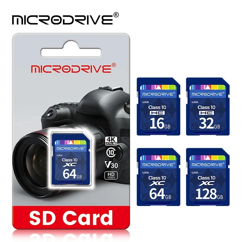 Scheda SD Class10 ad alta velocità da 16gb 128gb per fotocamera Professionale - Immagine 4 di 4