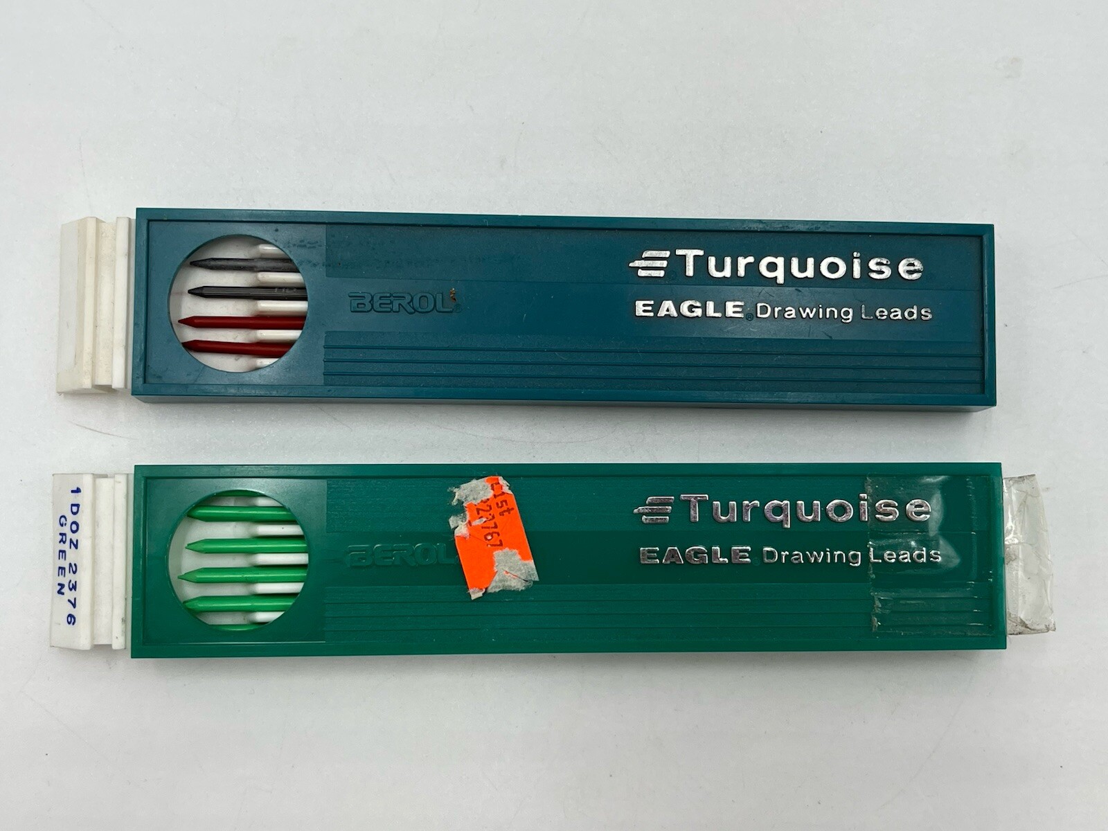 Vintage Berol Turquoise Eagle Drawing Leads 2376 and More