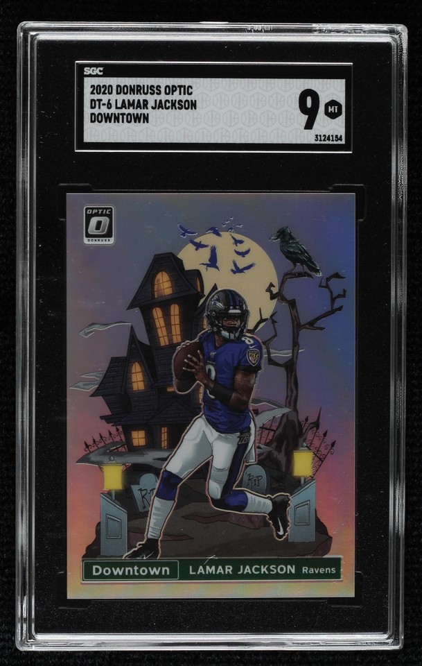 2020 Panini Donruss Optic Lamar Jackson #DT-6 - 1 of 2