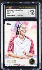 2012 Topps U.S. Olympic Team #20 Sue Bird Gold CSG 10 Gem Mint WNBA Basketball