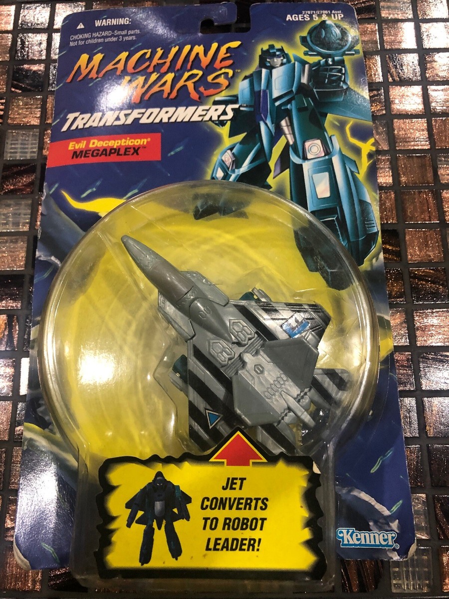 トランスフォーマー MACHINE WARS MEGAPLEX メガプレックス Machine Wars Megaplex and Megatron. Basic class flipchangers