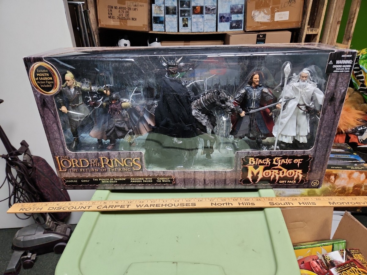 The Lord Of The Rings Black Gate Of Mordor Gift Pack 6 Action