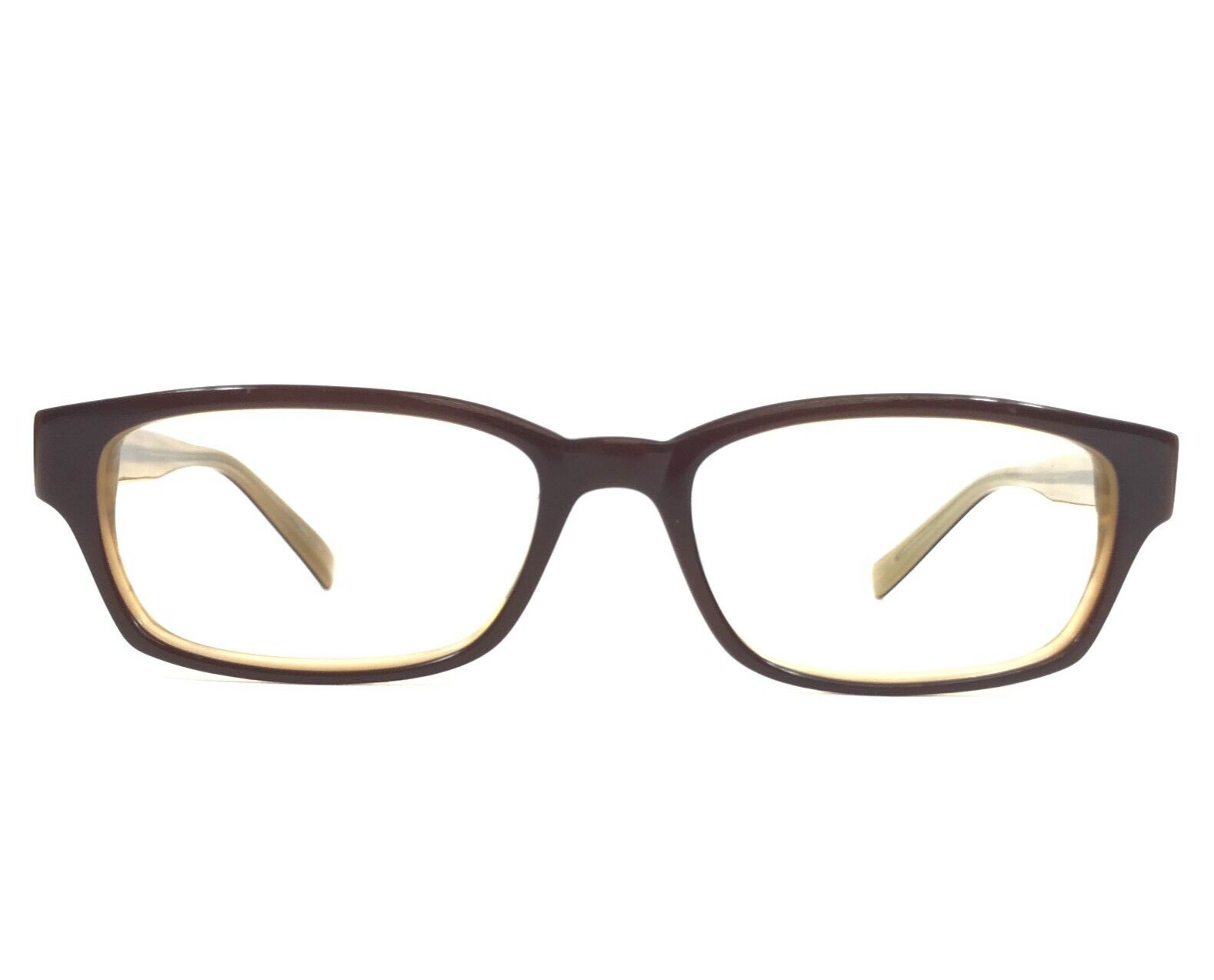 Оправа для очков Oliver Peoples Hoover MN Коричневая прямоугольная с полной оправой 53-17-145