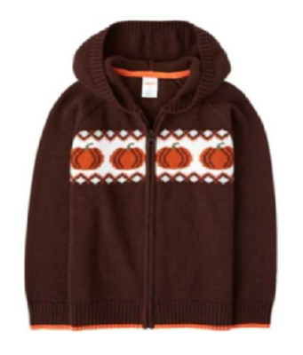 Cardigan col camionneur zippé 100% coton - kaki | Tunisie