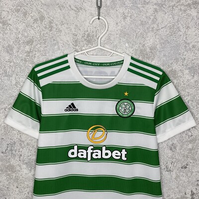 Womens Celtic Home Football Jersey Adidas Soccer Size S