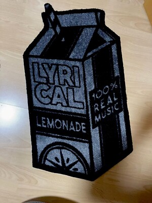 Lyrical Lemonade Black/grey Rug. BRAND NEW! Never Opened