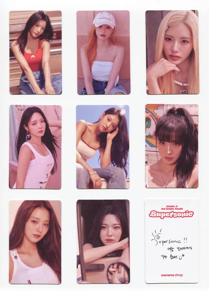 fromis_9 ハヨン サノク トレカ Supersonic fromis_9 ハヨン Supersonic 特典 トレカ - メルカリ