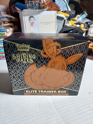 Pokémon TCG Shining Fates Trainer Box Plus Players Guide ,EMPTY BOX ONLY VGC. 