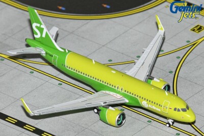 GEMINI JETS S7 AIRLINES AIRBUS A320 1:400 DIECAST MODEL GJSBI2264 IN STOCK