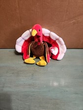 TY Beanie Baby   GOBBLES the Turkey 5.5 in 