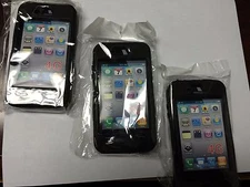 NEW GENERIC Rigit Plastic / Rubber CASE COVER FOR APPLE  IPhone 4 4S 4G