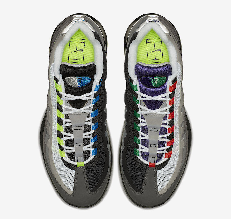 Nike Zoom Vapor RF x AM 95 ROGER FEDERER GREEDY 10.5 Max NEW | eBay