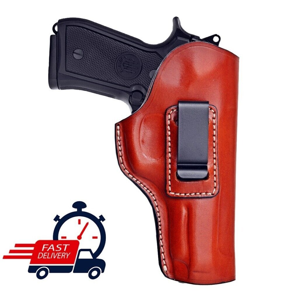 Leather IWB Holster Fits Jericho 941 - Genuine Leather - Handmade