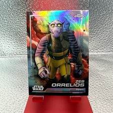 2024 Topps Star Wars Chrome 126 Zeb Orrelios Rainbow Refractor
