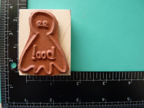 Cartoon Ghost HERO ARTS Rubber Stamp - Picture 2 of 2