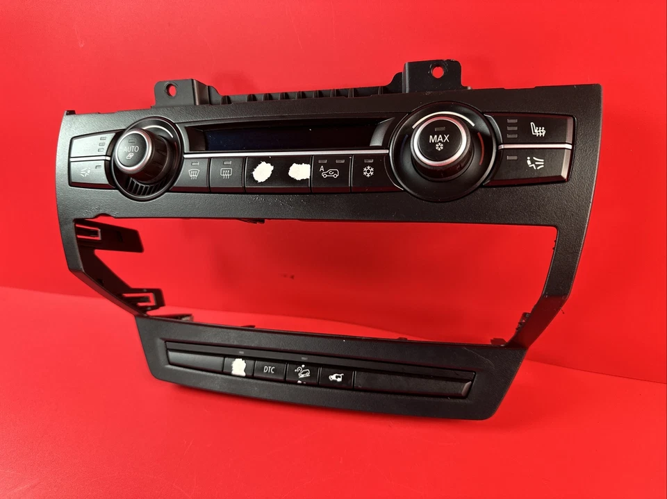 BMW X5 2007-2010 calefacción aire acondicionado control de temperatura 9193966-01 ~S5 Foto 3 de 4