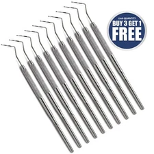 10-Pieces Dental Perio Probes WHO Ball Ended Probe Markings Color Coated