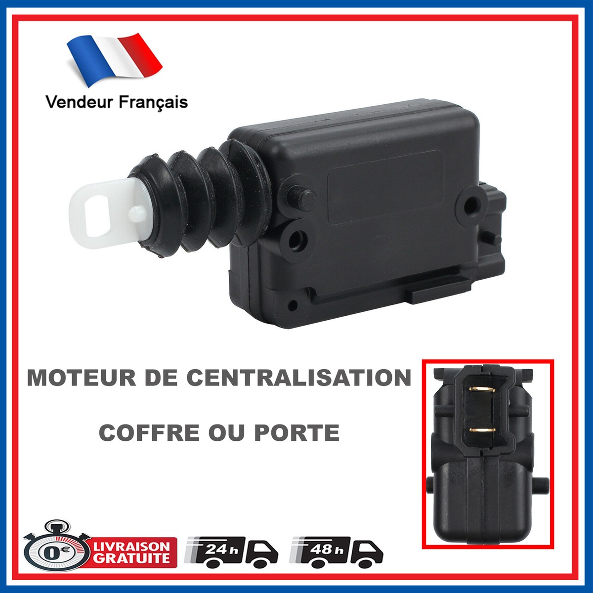 Moteur de centralisation de porte / coffre pour RENAULT ESPACE 3