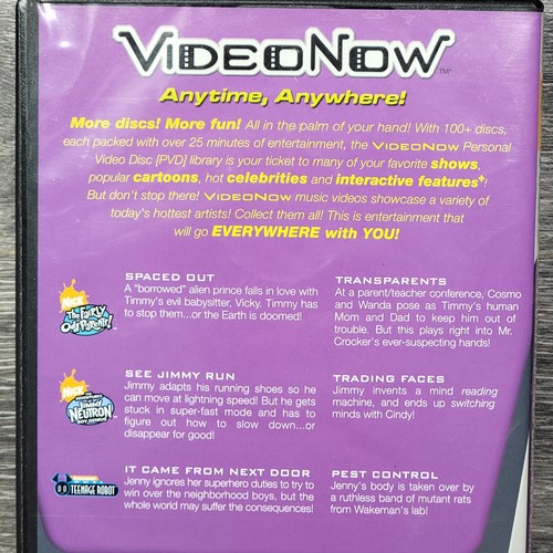 Nickelodeon VideoNow Nick Mix Jimmy Neutron Fairly Oddparents Teenage Robot Epis - Photo 6/21
