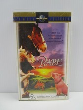 Babe, VHS Tape, James Cromwell, Magda Szubanski, Vintage Video, Movie, G, 1996