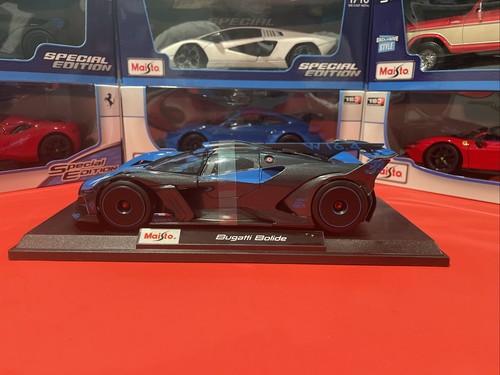 Bugatti bólido azul escala 1:18 Maisto. Totalmente nuevo - Imagen 9 de 12