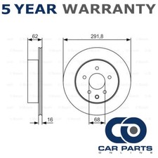 Dischi freno posteriori sinistro CPO adatti a Nissan Qashqai X-Trail Porsche Macan