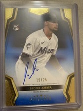 Jacob Amaya  Rookie 2024  Topps Five Star Autograph 19/25