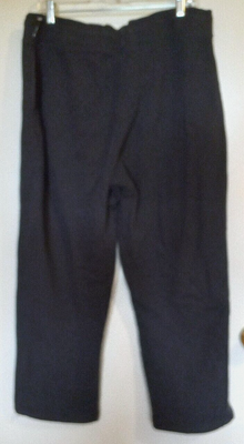 Laura Scott Petite 80% cotton, 20% polyester solid black athletic pants XL  | eBay