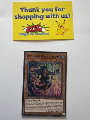 Yu-Gi-Oh Unchained Twins - Sarama Limited Edition IGAS-ENSE4 Card