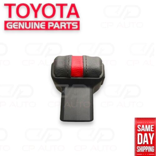 2022 - 2024 TOYOTA TUNDRA TRD PRO SHIFTER KNOB BLACK RED OEM NEW - Picture 4 of 7