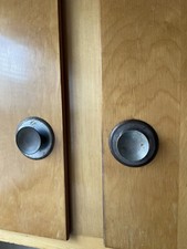 Cabinet Drawer Pulls Handles Mid Century Vintage Original Retro Old LOT OF 15