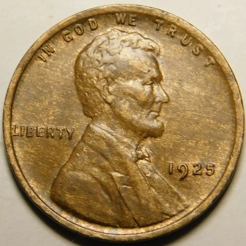 1925 P Lincoln Wheat Cent Penny VF-EF  Actual Coin Pictured