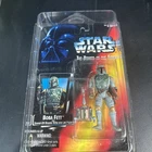 Star Wars The Power of the Force Boba Fett Action Figure 1995 Red Card Kenner