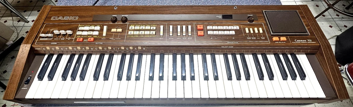 CASIO Casiotone 701 CT-701 Vintage Keyboard Fully Tested